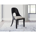 Signature Design by Ashley Rowanbeck Black Home Office Desk Chair - 20 W x 24 D x 34 H