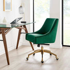 Discern Performance Velvet Office Chair
