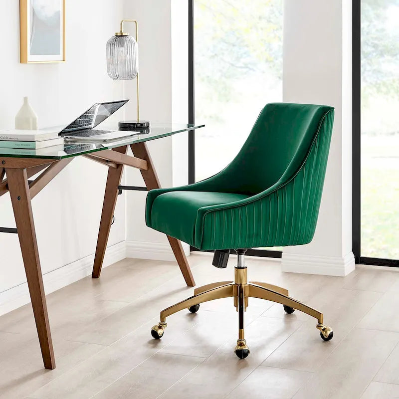 Discern Performance Velvet Office Chair