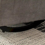 Accent Rocking Chair with Footrest High Back