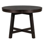 Farmhouse Extendable Adjustable Round/Oval Table, Player Poker Table, Dining Table, Kitchen Table