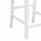 Graham 36  3-Piece Finish Small Space Counter Height Dining Table with Shelves and 2 Chairs
