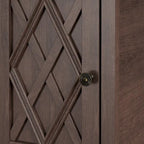 Classic Charging End Table with USB Ports and Storage - 23  in Height