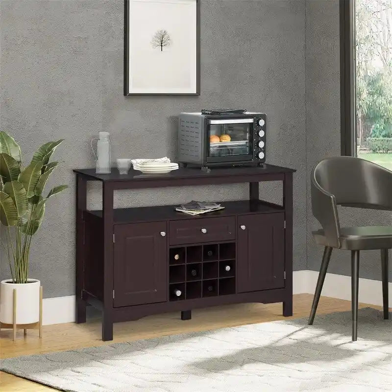 Coffee Bar Cabinet - 15.75 D x 45.75 W x 32.5 H