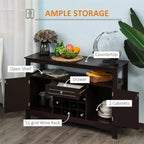 Coffee Bar Cabinet - 15.75 D x 45.75 W x 32.5 H