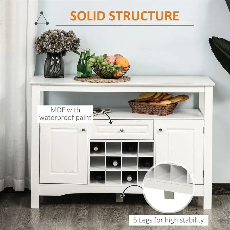 Coffee Bar Cabinet - 15.75 D x 45.75 W x 32.5 H