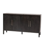 60  Modern 4-Door Sideboard with Solid Wood Legs