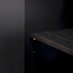 60  Modern 4-Door Sideboard with Solid Wood Legs