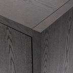 60  Modern 4-Door Sideboard with Solid Wood Legs