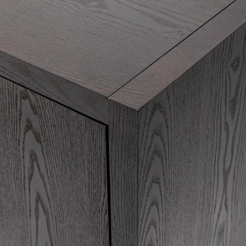 60  Modern 4-Door Sideboard with Solid Wood Legs