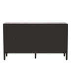 60  Modern 4-Door Sideboard with Solid Wood Legs