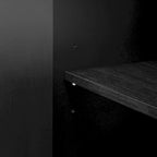 60  Modern 4-Door Sideboard with Solid Wood Legs