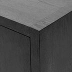 60  Modern 4-Door Sideboard with Solid Wood Legs