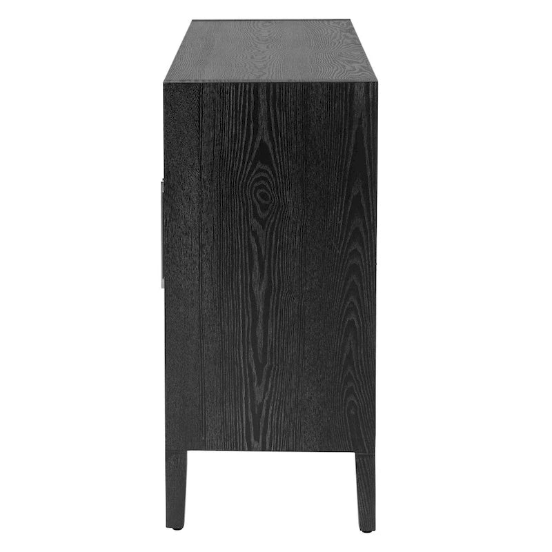60  Modern 4-Door Sideboard with Solid Wood Legs