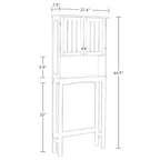 RiverRidge Ashland Over the Toilet Bathroom Spacesaver Wall Medicine Storage Cabinet with Adjustable Shelf