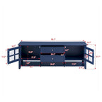 TV Stand for TVs up to 60 ,Entertainment Center with Multifunctional Storage Space,TV Cabinet with Modern Design,Media Console