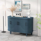 Modern 47.2-Inch Decorative Storage Cabinet with Adjustable Shelves