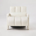 Modern Linen Upholstered Accent Chair with 1 Pillow, Set of 1