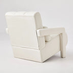 Modern Linen Upholstered Accent Chair with 1 Pillow, Set of 1
