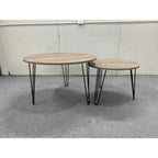 27.56  Round Nesting Coffee Table Set of 2
