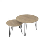 27.56  Round Nesting Coffee Table Set of 2
