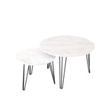 27.56  Round Nesting Coffee Table Set of 2